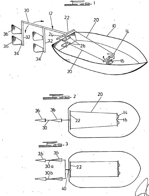 Boat Propelling Apparatus — original document, page 2