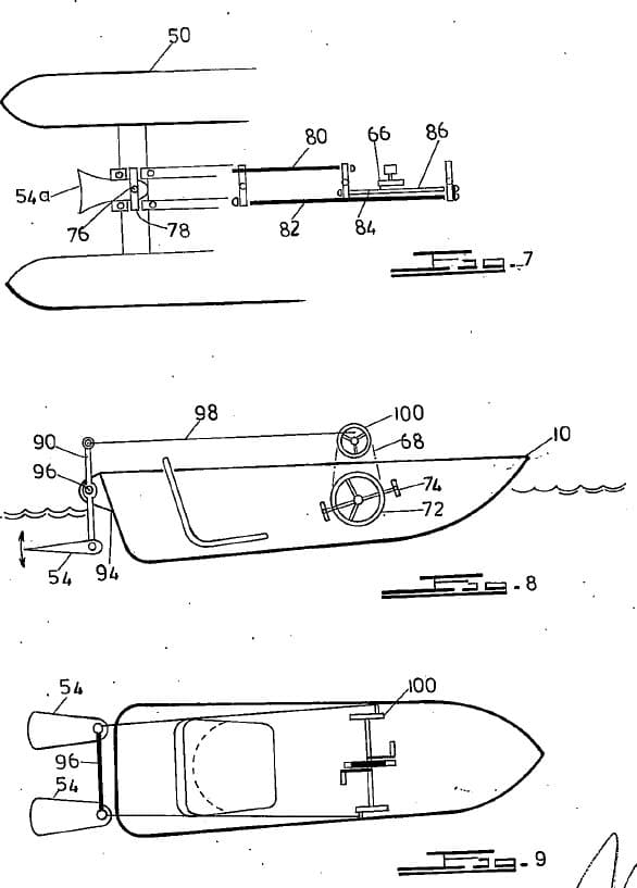 Boat Propelling Apparatus — original document, page 4